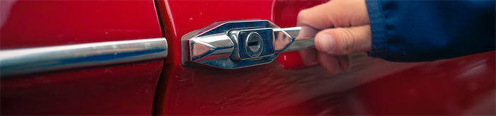 car door being opened